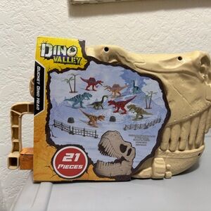 Dino Valley 21-Piece Dinosaur Playset - Multicolor
